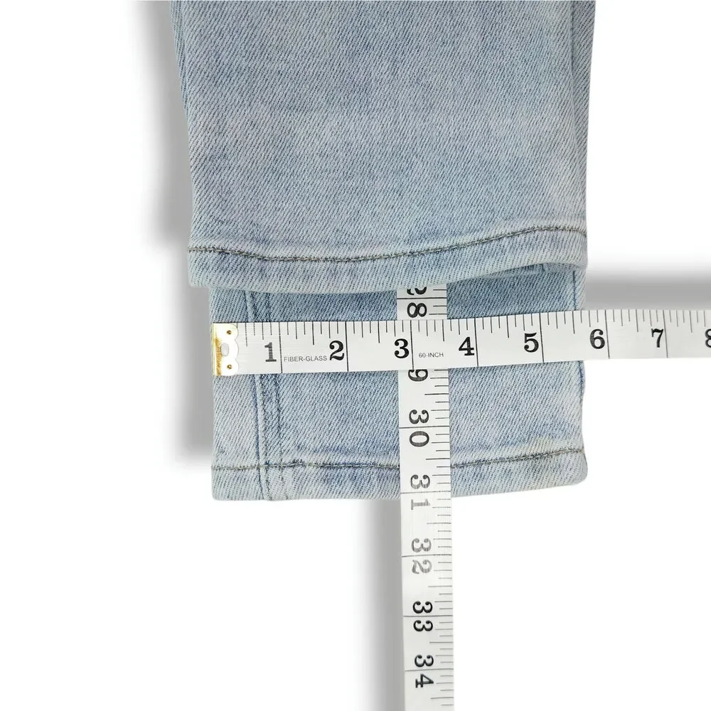 Judy Blue Jogger Jeans Drawstring Waist Utility Patch Pockets Light‎ Wash 9/29 - Picture 11 of 11